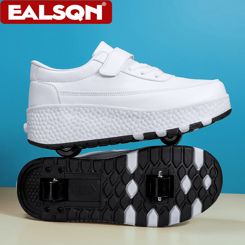 Sneakers - Modne dziecięce rolki na kółkach dla