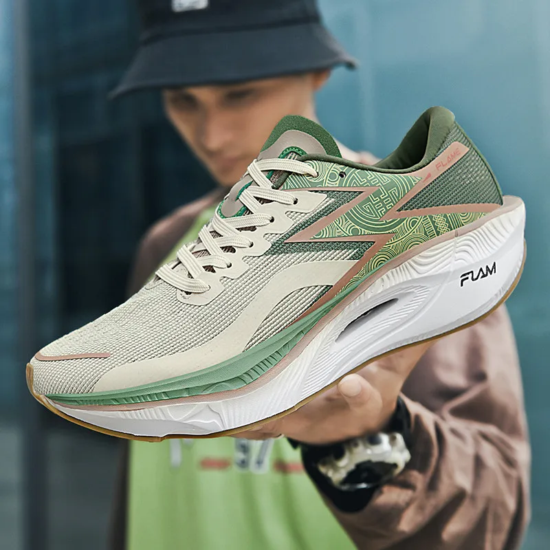 Breathable Mesh Athletic Shoes - Buty do biegania z wkładką karbonową,