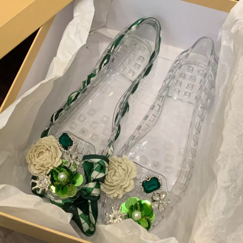 Sandals - Nowe kwadratowe sandały z odkrytymi palcami
