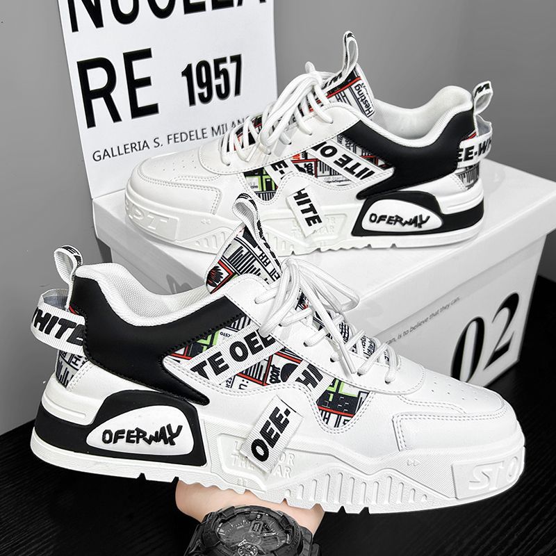 Waterproof Goretex Running Shoes - Modne skórzane sneakersy casualowe, nowe buty