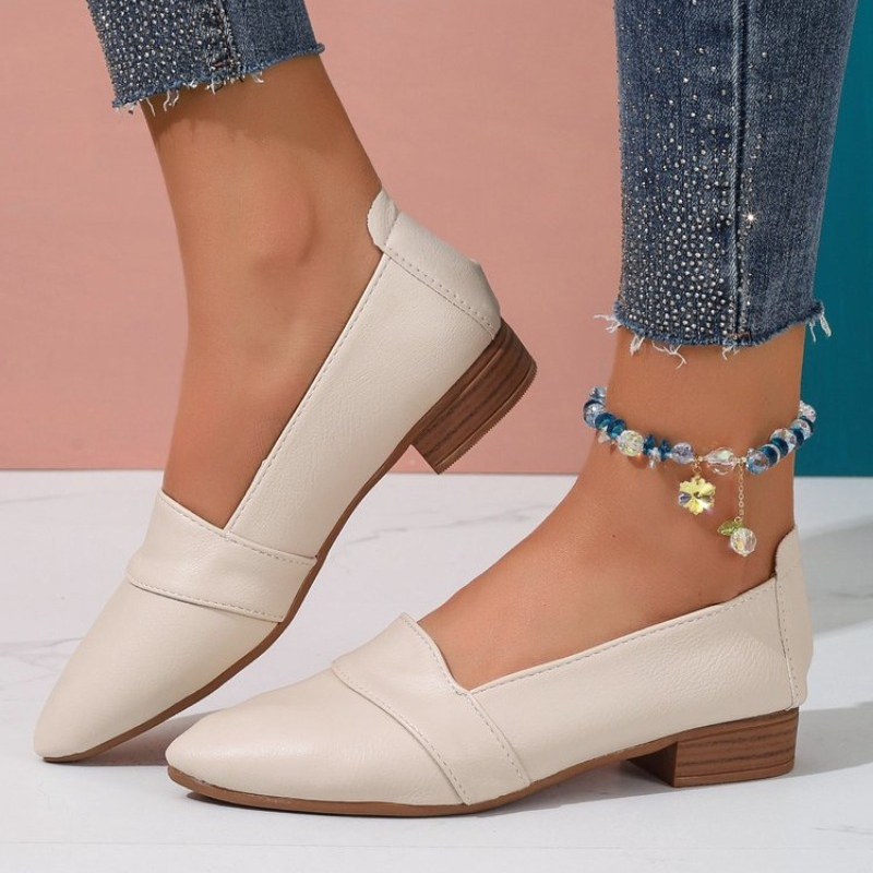 Wsuwane buty damskie, płaskie, – Sandals recenzja i cena