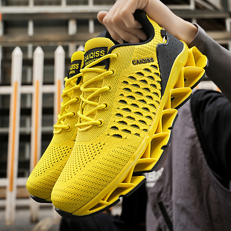Męskie sneakersy casualowe, bu – Shock Absorbing Gym Trainers recenzja i cena