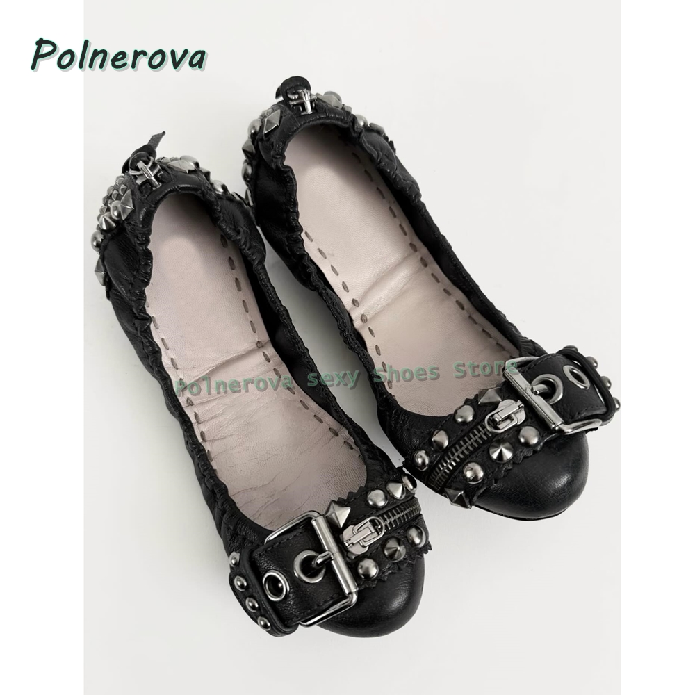 Buty Mary Jane z nitowaną klam – Women'S Shoes recenzja i cena