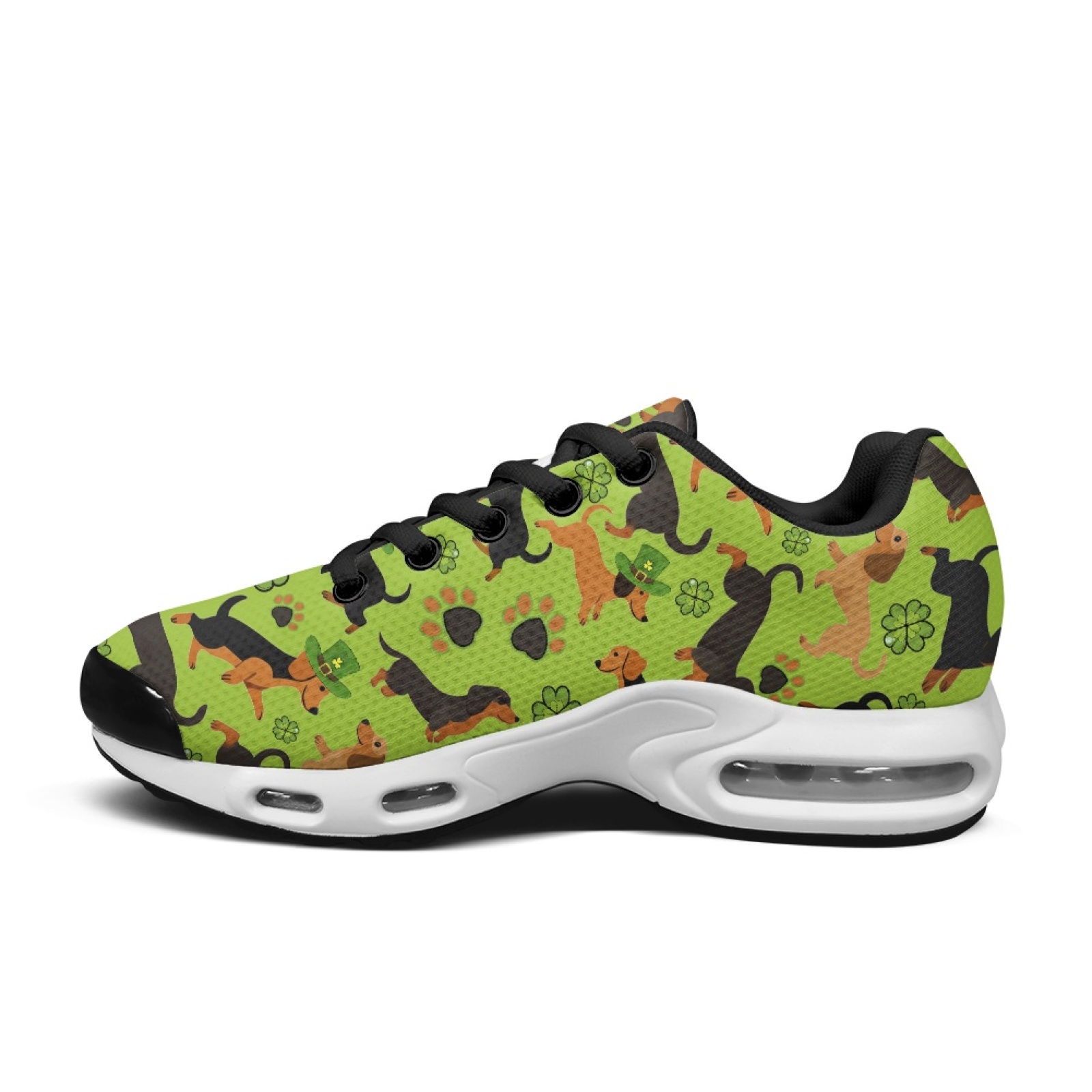PENSTROLL Lucky Hat Dachshund  – Air Cushion Jogger Shoes Men recenzja i cena